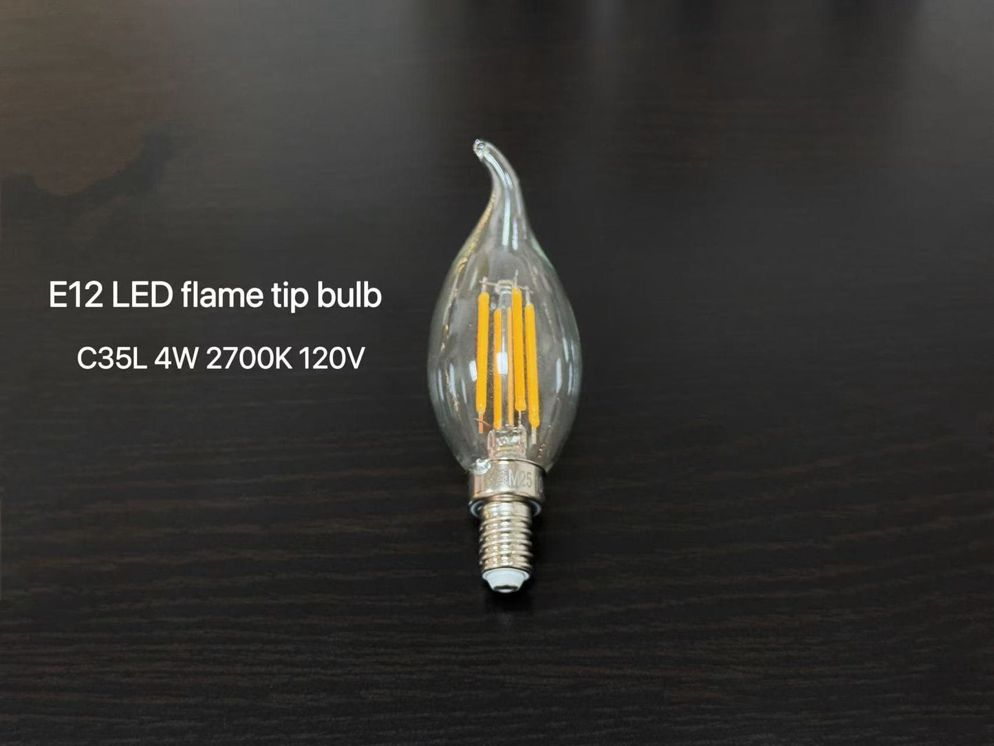 110V/E12/E14/E17 LED拉尾灯泡 💡 复古爱迪生 LED 柔光灯丝灯泡 —— 经典美学与现代节能的完美融合MOQ100pcs