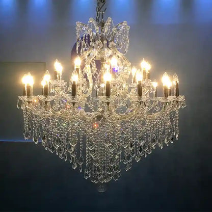 Vintage crystal lamp
