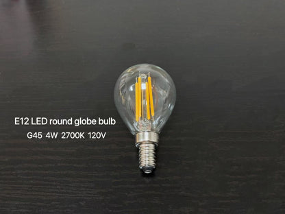 E12/E14/E17/E26LED球泡 💡 复古爱迪生 LED 柔光灯丝灯泡  —— 经典美学与现代节能的完美融合MOQ50pcs