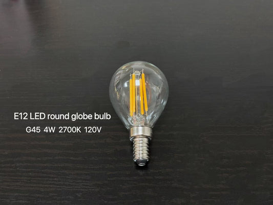 E12/E14/E17/E26LED球泡 💡 复古爱迪生 LED 柔光灯丝灯泡  —— 经典美学与现代节能的完美融合MOQ50pcs