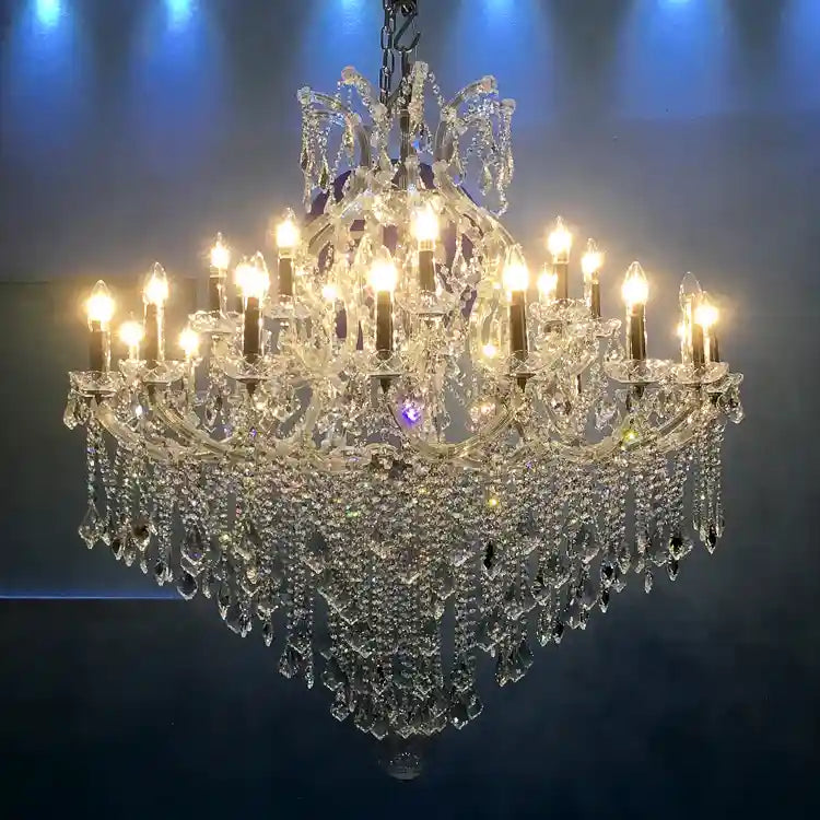 Vintage crystal lamp