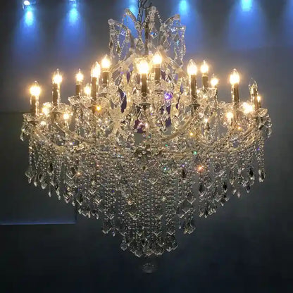 Vintage crystal lamp