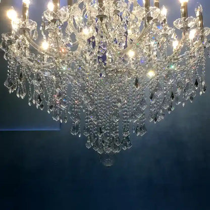 Vintage crystal lamp