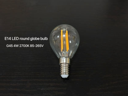 E12/E14/E17/E26LED球泡 💡 复古爱迪生 LED 柔光灯丝灯泡  —— 经典美学与现代节能的完美融合MOQ50pcs