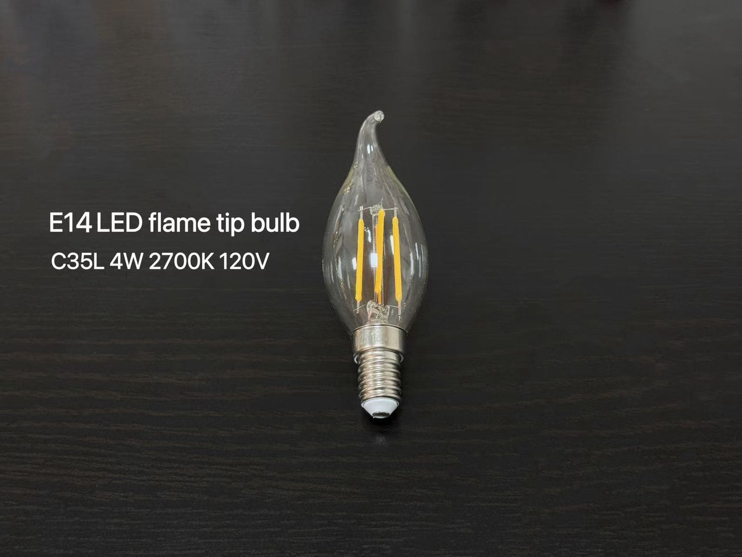 110V/E12/E14/E17 LED拉尾灯泡 💡 复古爱迪生 LED 柔光灯丝灯泡 —— 经典美学与现代节能的完美融合MOQ100pcs