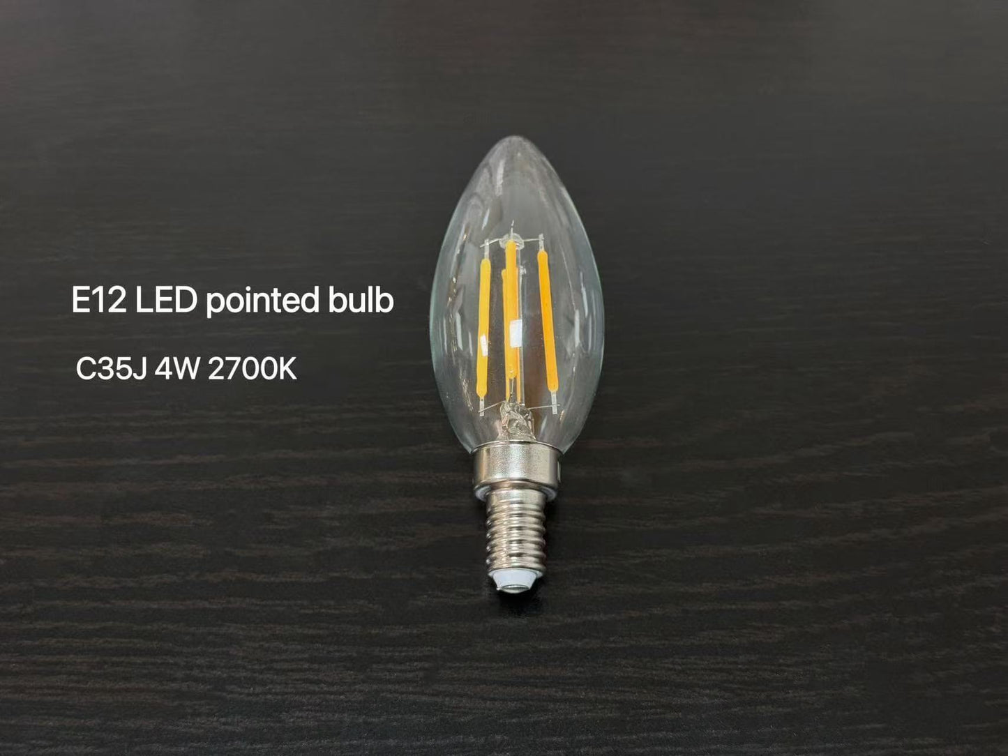 【Factory-Direct】E12/E14/E17 LEDCandelabra LED Bulb 💡 Vintage Edison LED Filament Light Bulb — Timeless Aesthetics Meets Modern Energy Efficiency MOQ 100pcs