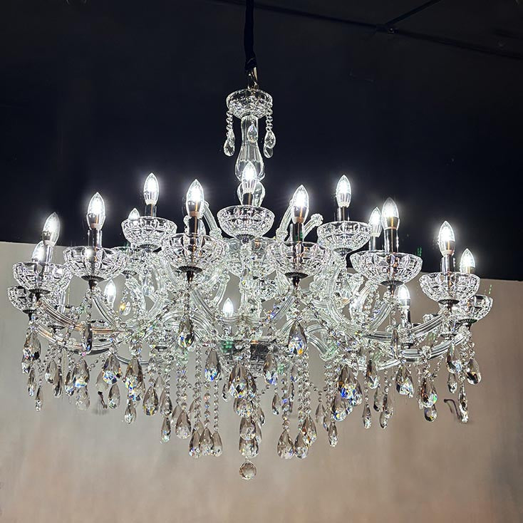 HL-10041-16+8 💎 皇家经典 玛丽亚·特蕾莎（Maria Theresa）夹片水晶吊灯 —— 传世名邸的奢华不二之选