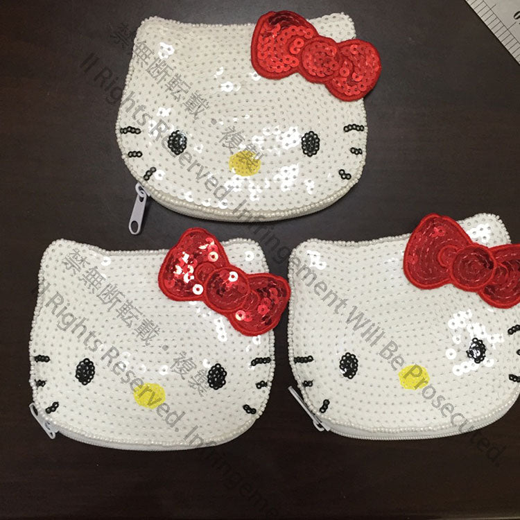 闪闪发亮的Hello Kitty钱包订制/ 让创意闪耀！专业IP版权周边精品定制