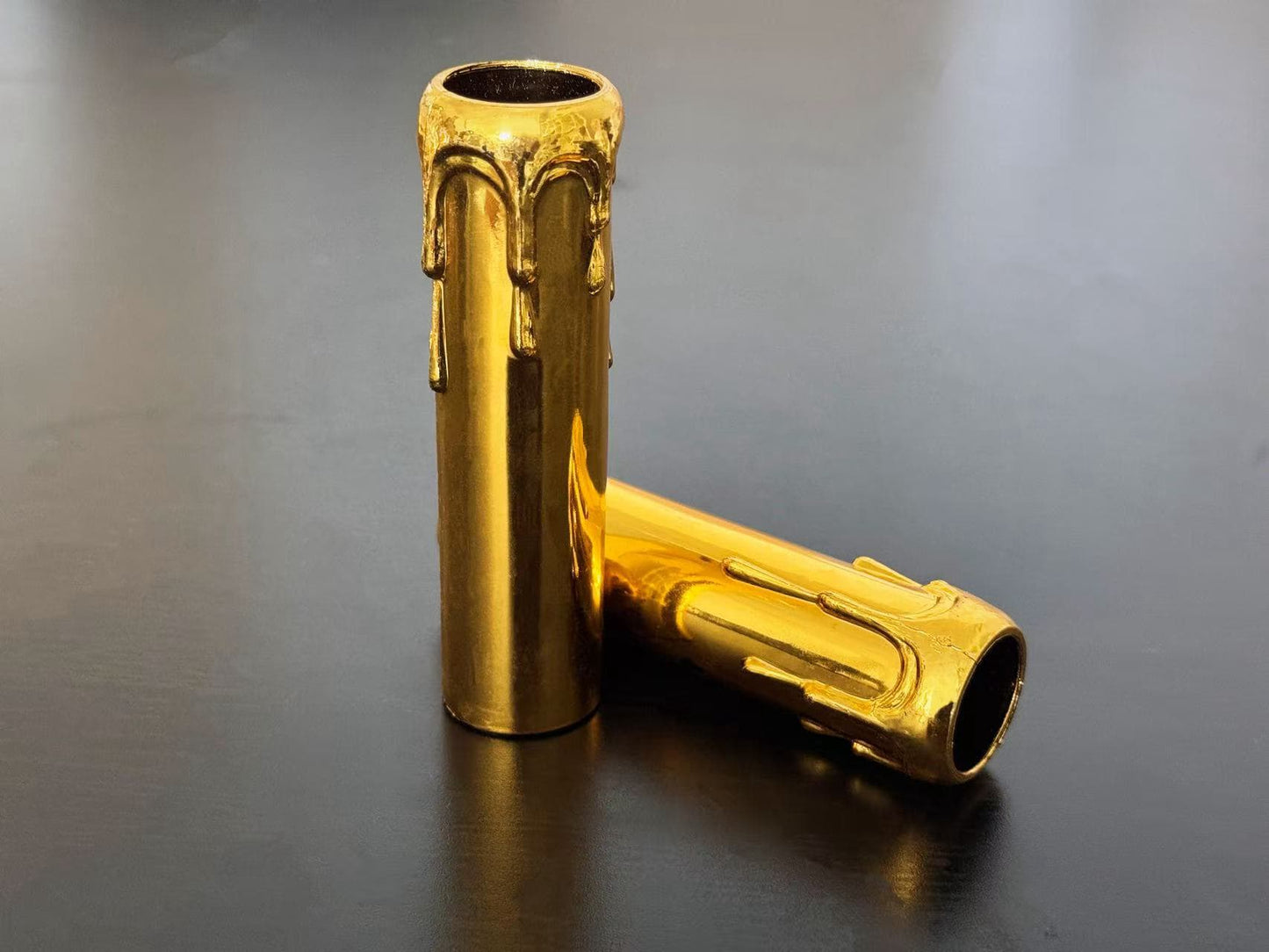 Φ25*H100mm 💎 经典复古泪滴蜡烛套管：高绝缘工程塑料套管 💎