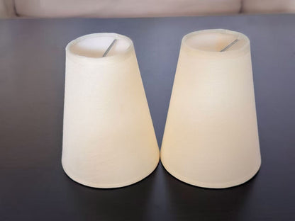 【Factory-Direct】💎 PARISIAN SALON LAMPSHADE: SMOOTH ELEGANT ALMOND TAPERED COVER 💎50PCS